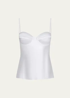 L'AgenceOrlina Silk Camisole