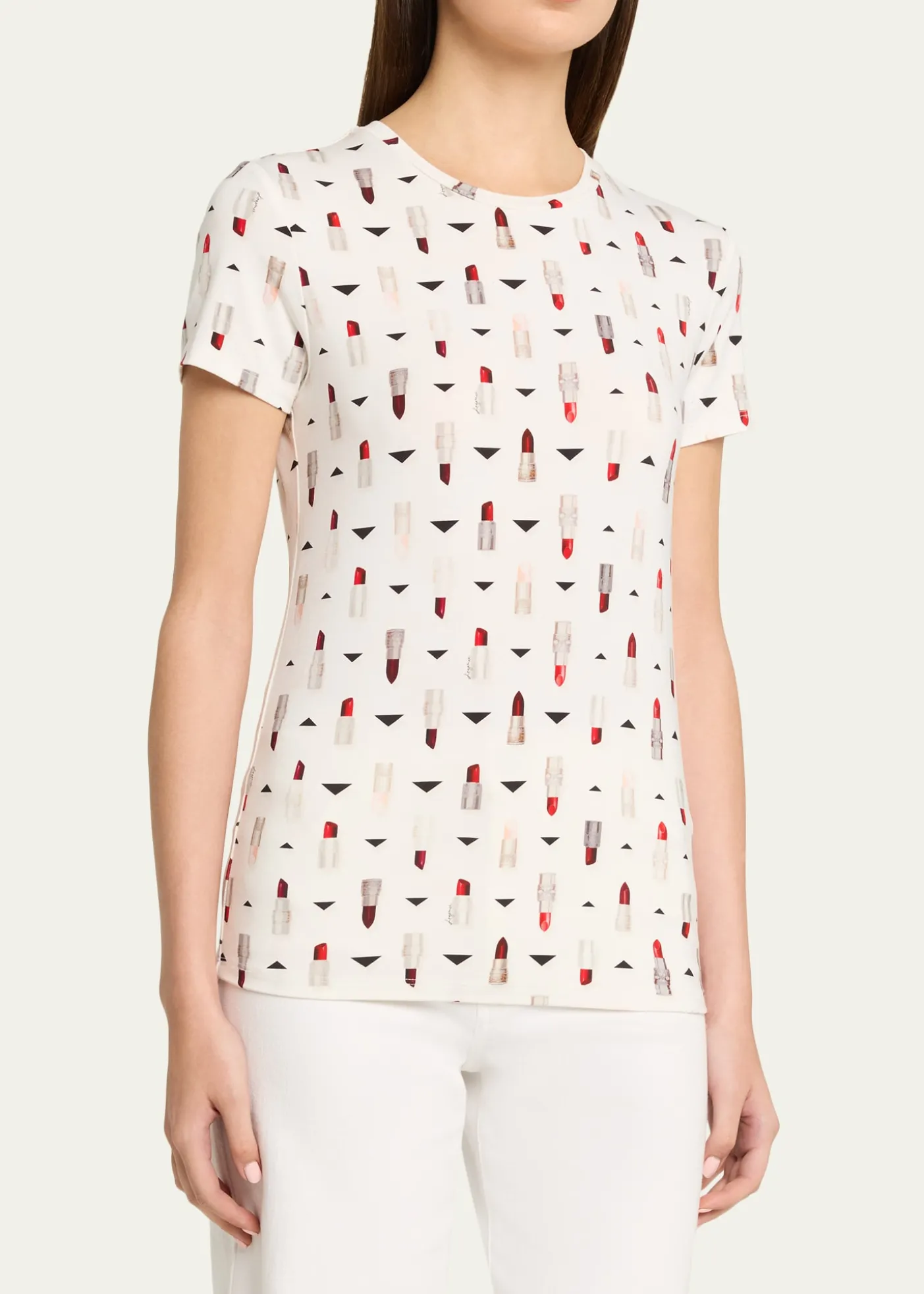 L'AgenceRessi Fitted Crewneck T-Shirt