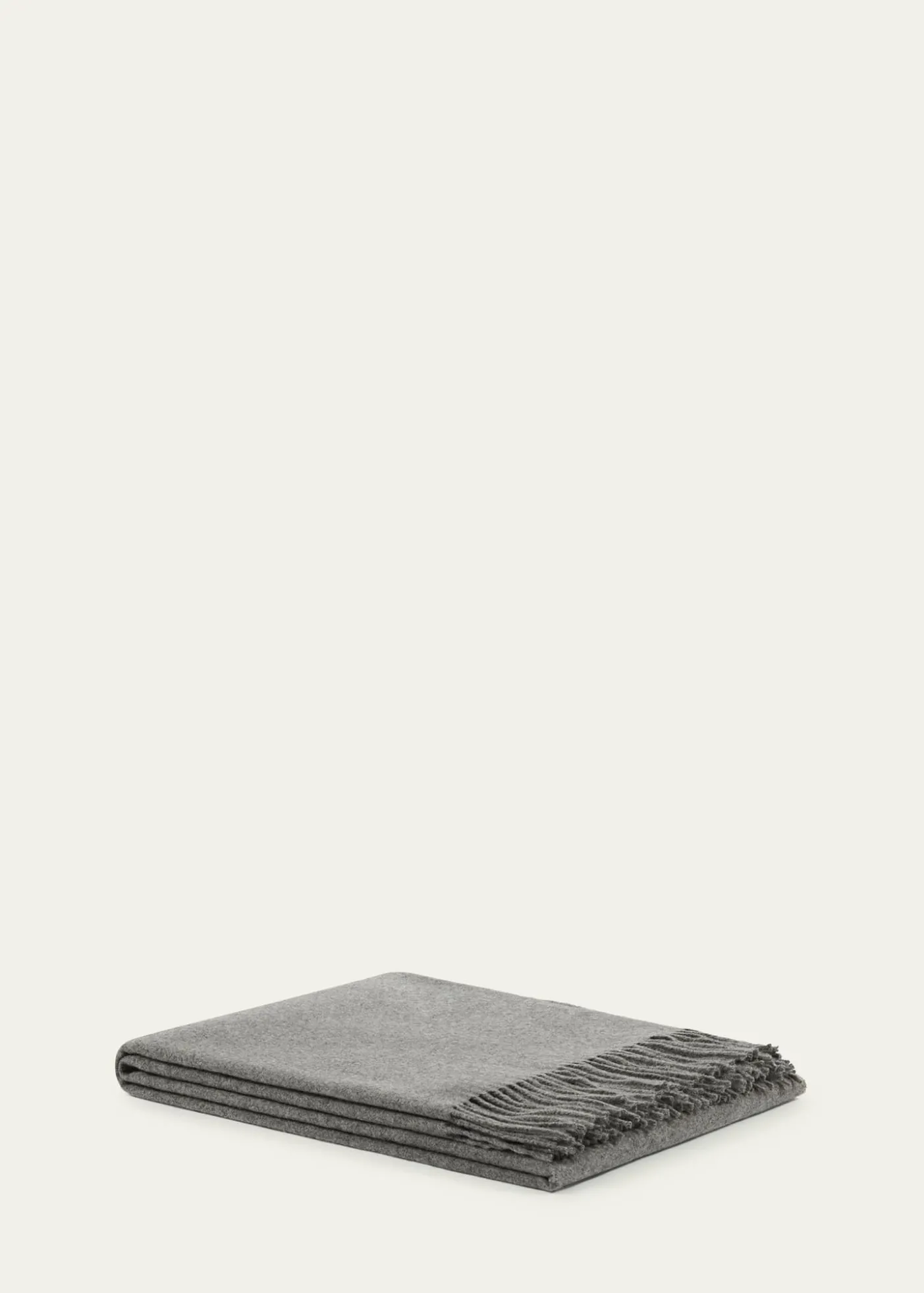 LANEROSSIEverest Color Reversible Cashmere Throw, 51" x 70"