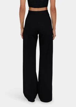 LESETRio Wide-Leg Ponte Pants