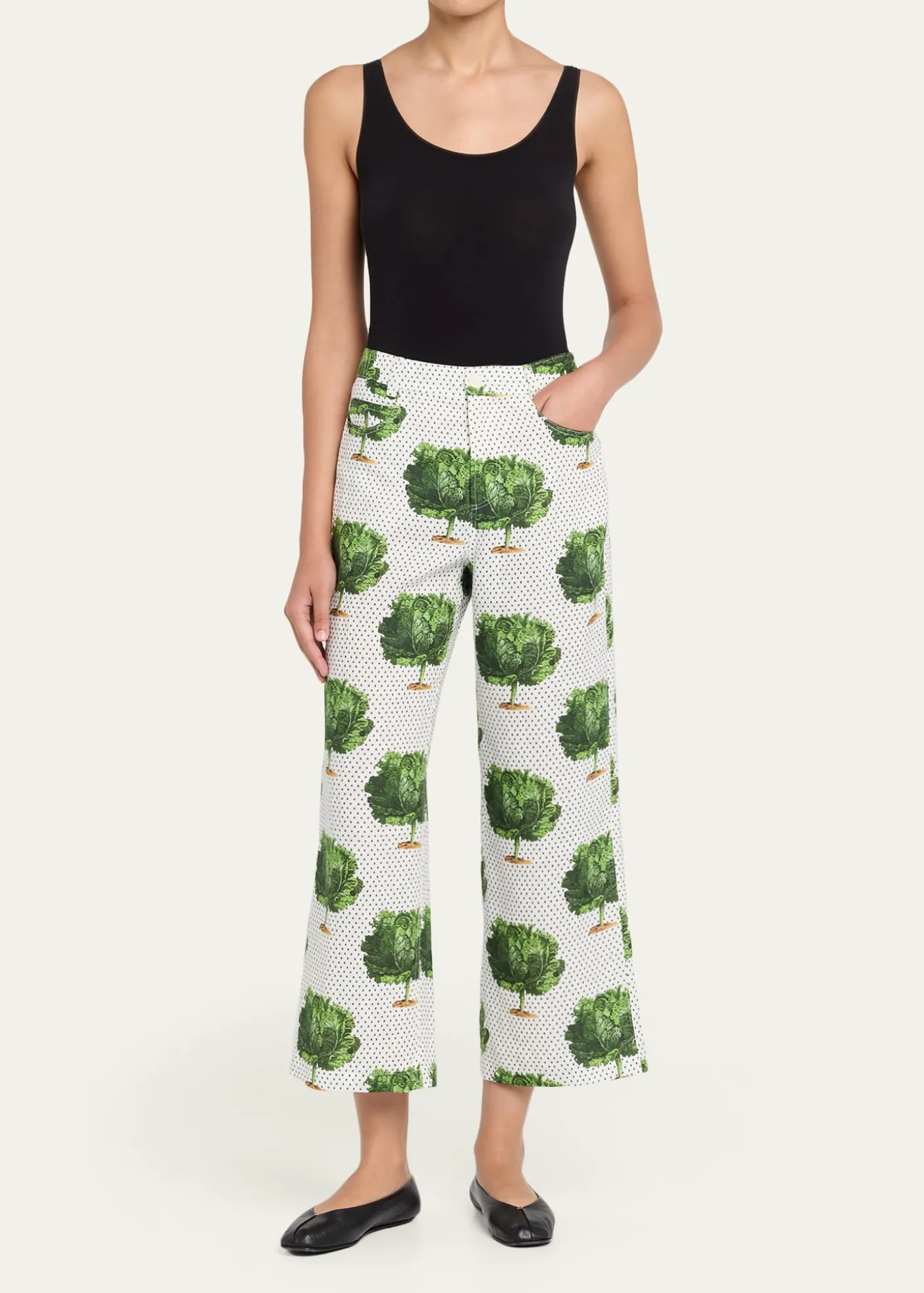 LibertineLettuce Dance To The Beat Straight-Leg Ankle Pants
