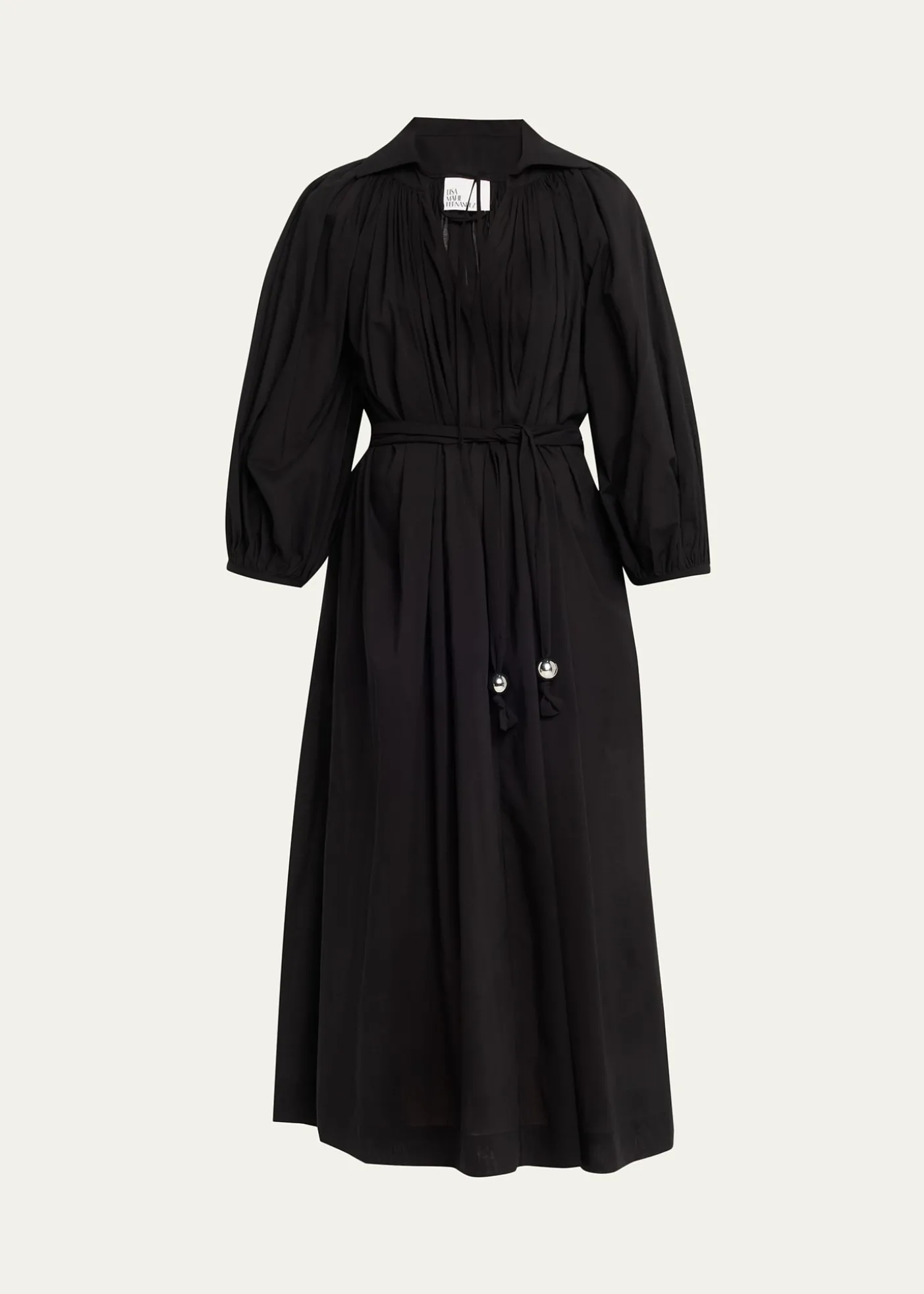 Lisa Marie FernandezPoet Belted Maxi Dress