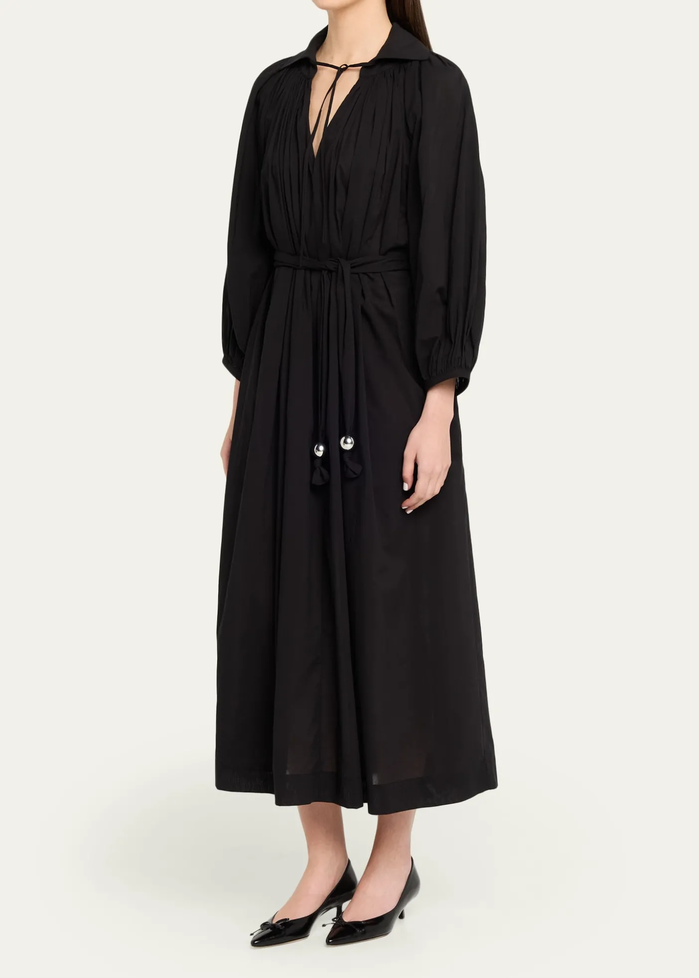 Lisa Marie FernandezPoet Belted Maxi Dress