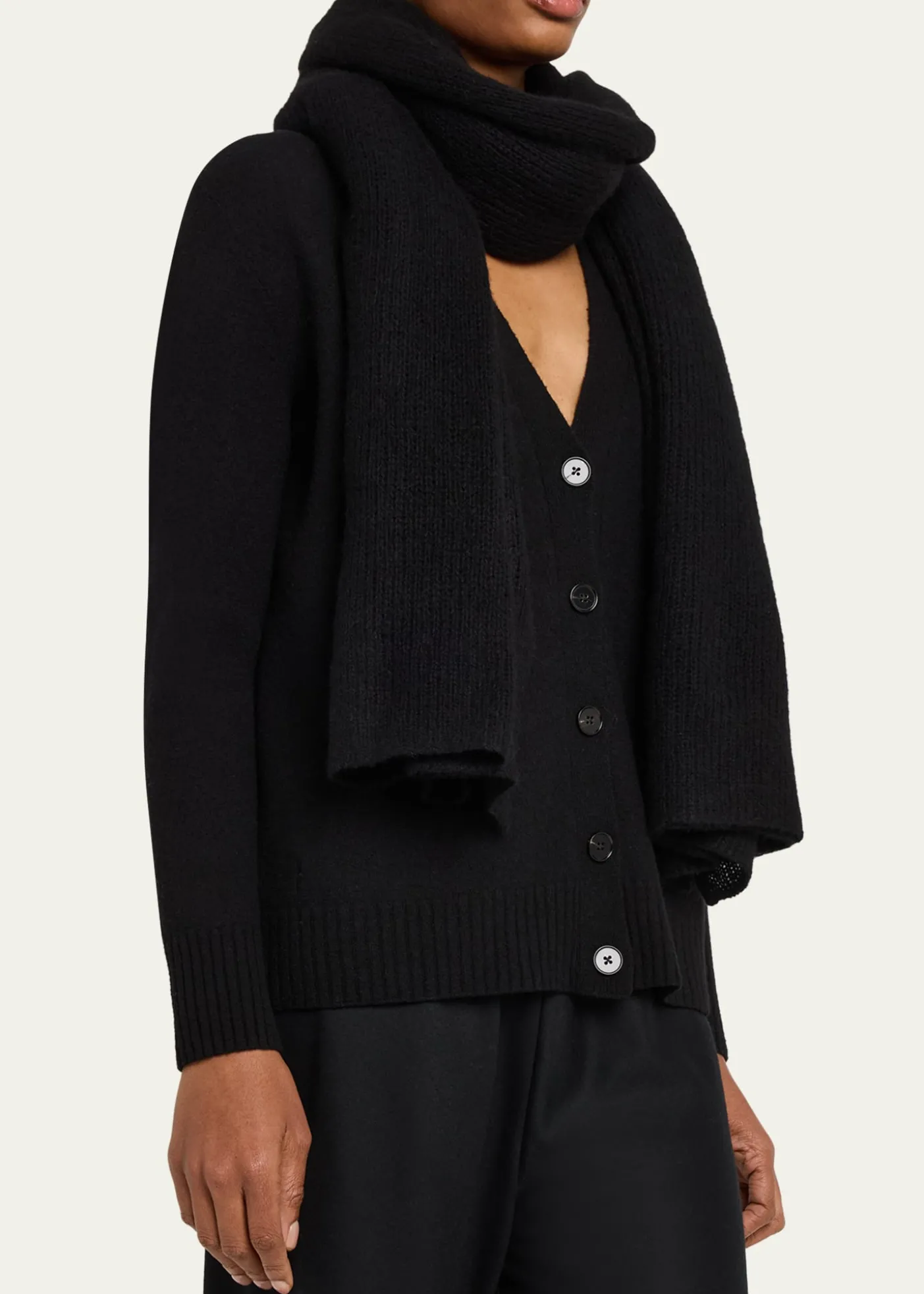 Lisa YangUlla Cashmere Knit Scarf