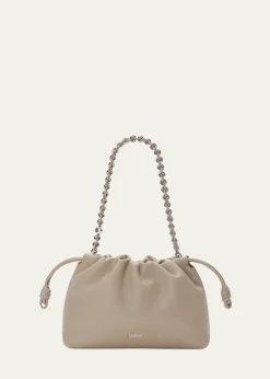 LoeweFlamenco Medium Shoulder Bag in Leather