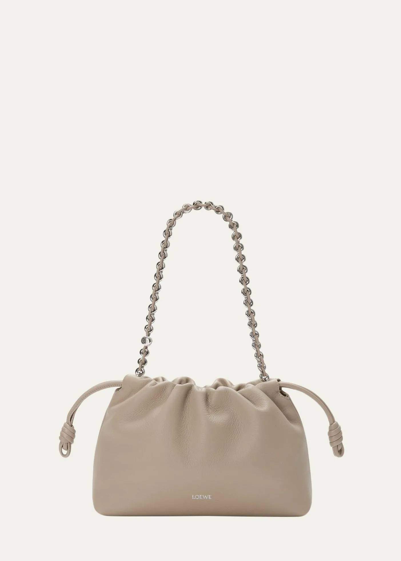 LoeweFlamenco Medium Shoulder Bag in Leather