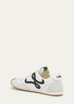 LoeweFlow Runner Suede and Leather Sneakers