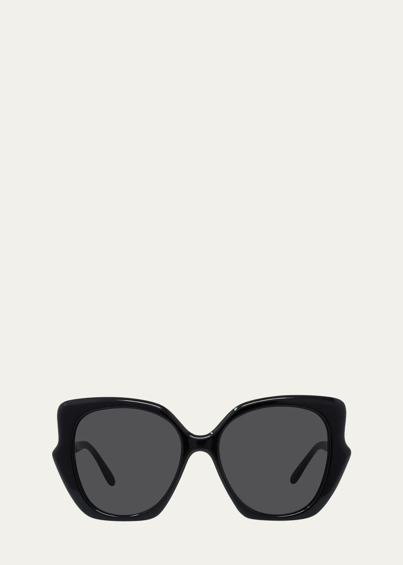 LoeweLogo Acetate Butterfly Sunglasses
