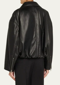 LoeweShort Nappa Lambskin Biker Jacket
