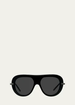 LoeweSlim 52mm Pilot Sunglasses
