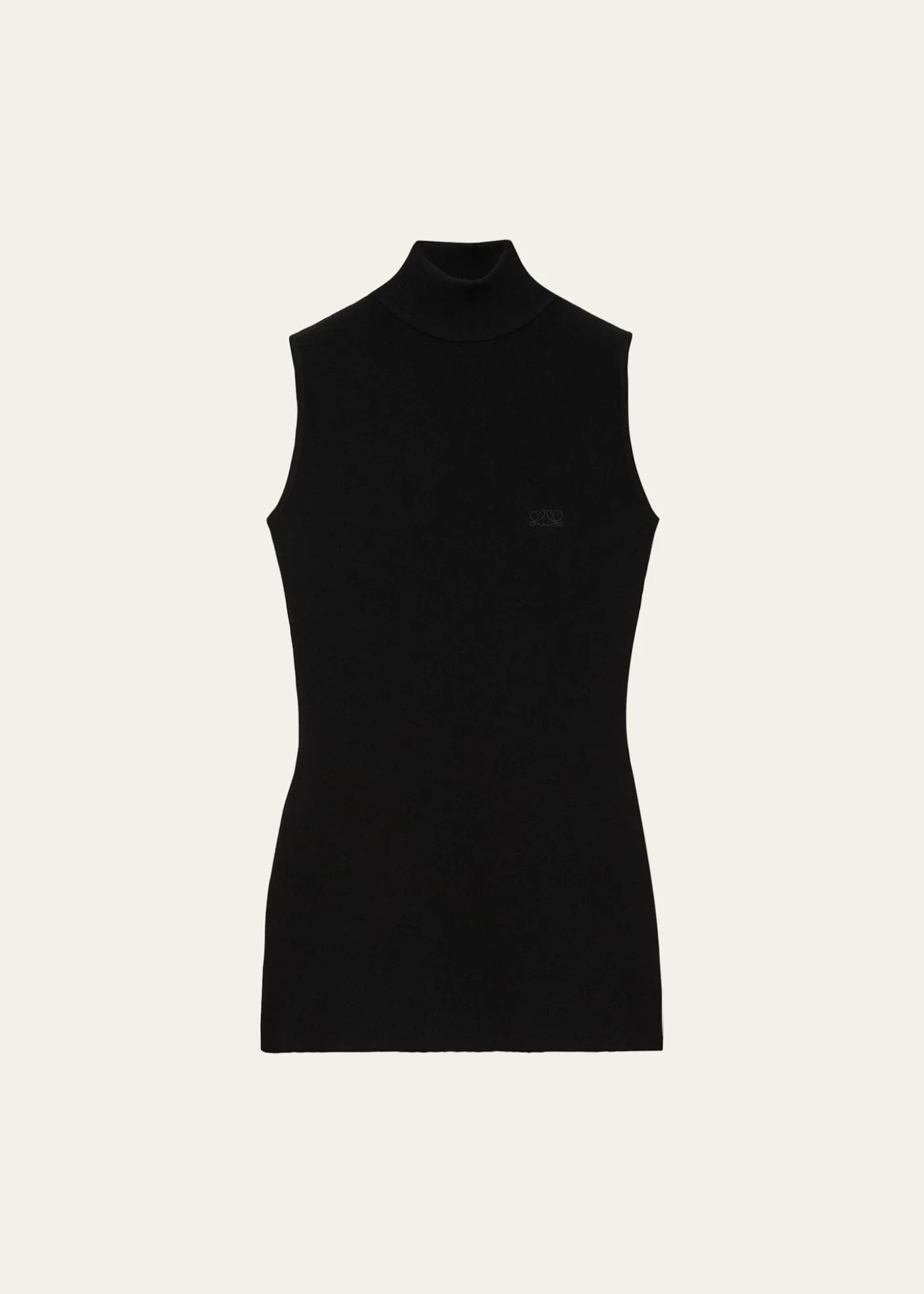 LoeweTurtleneck Sleeveless Knit Sweater