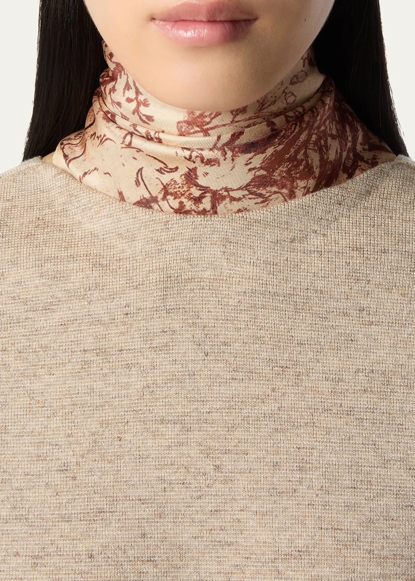 Loro PianaAlbero Della Vita Foulard Scarf