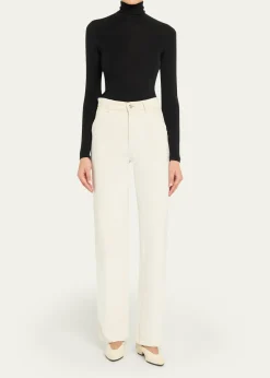 Loro PianaMutisia Turtleneck Wool Top