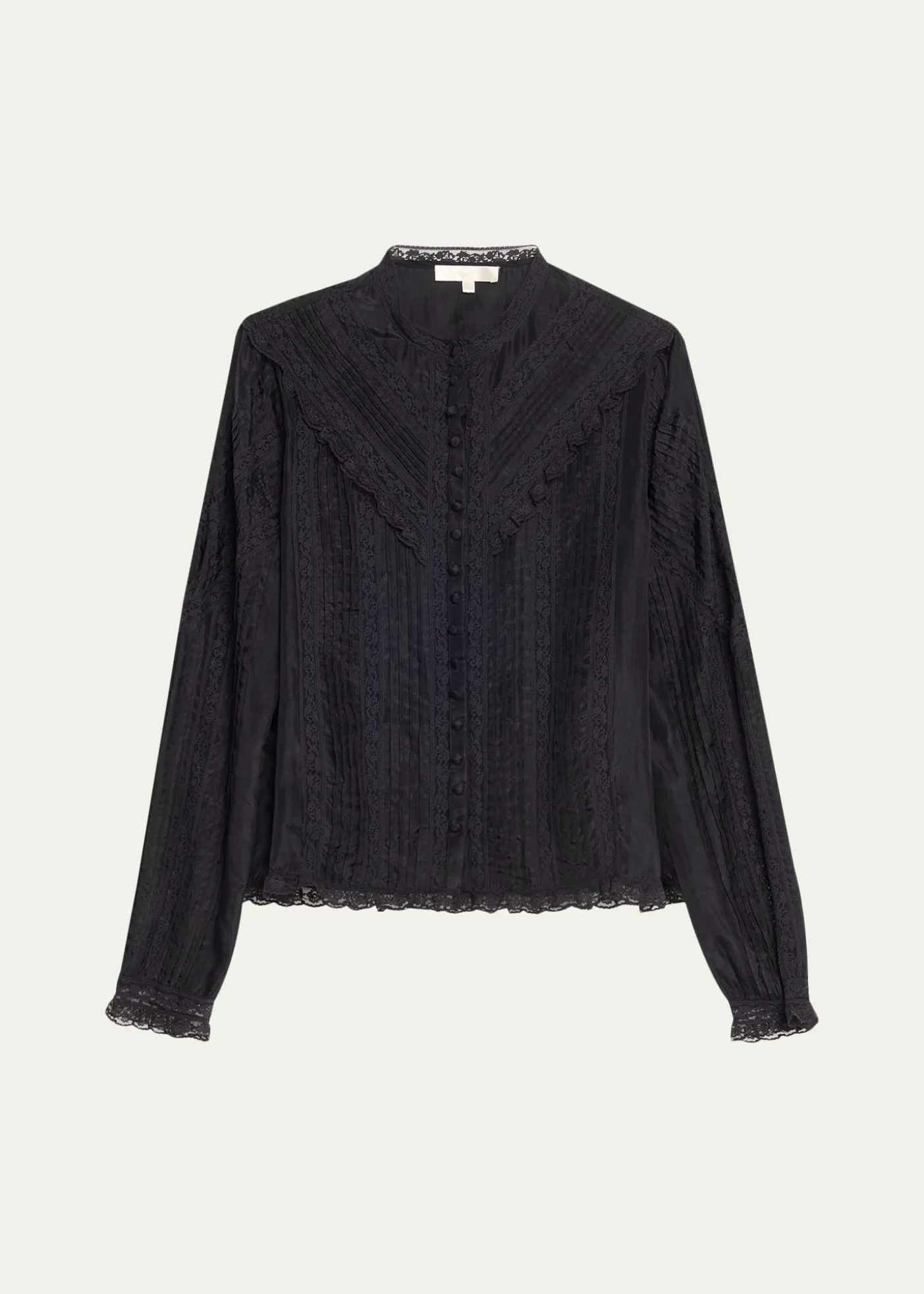 LoveShackFancyAralina Silk Blouse