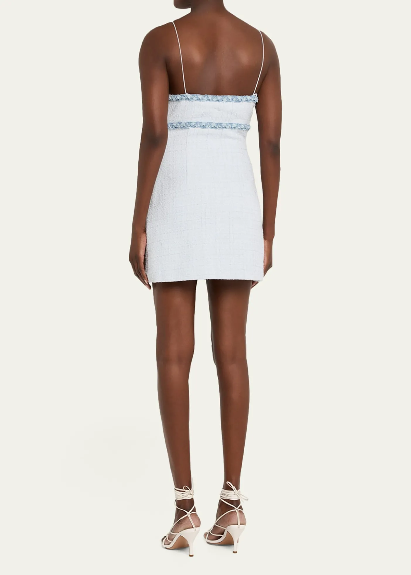 LoveShackFancyNovara Tweed Mini Dress