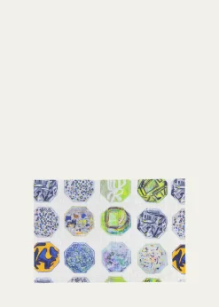 Luisa LongoMedallions Printed Placemat, 12" x 17"
