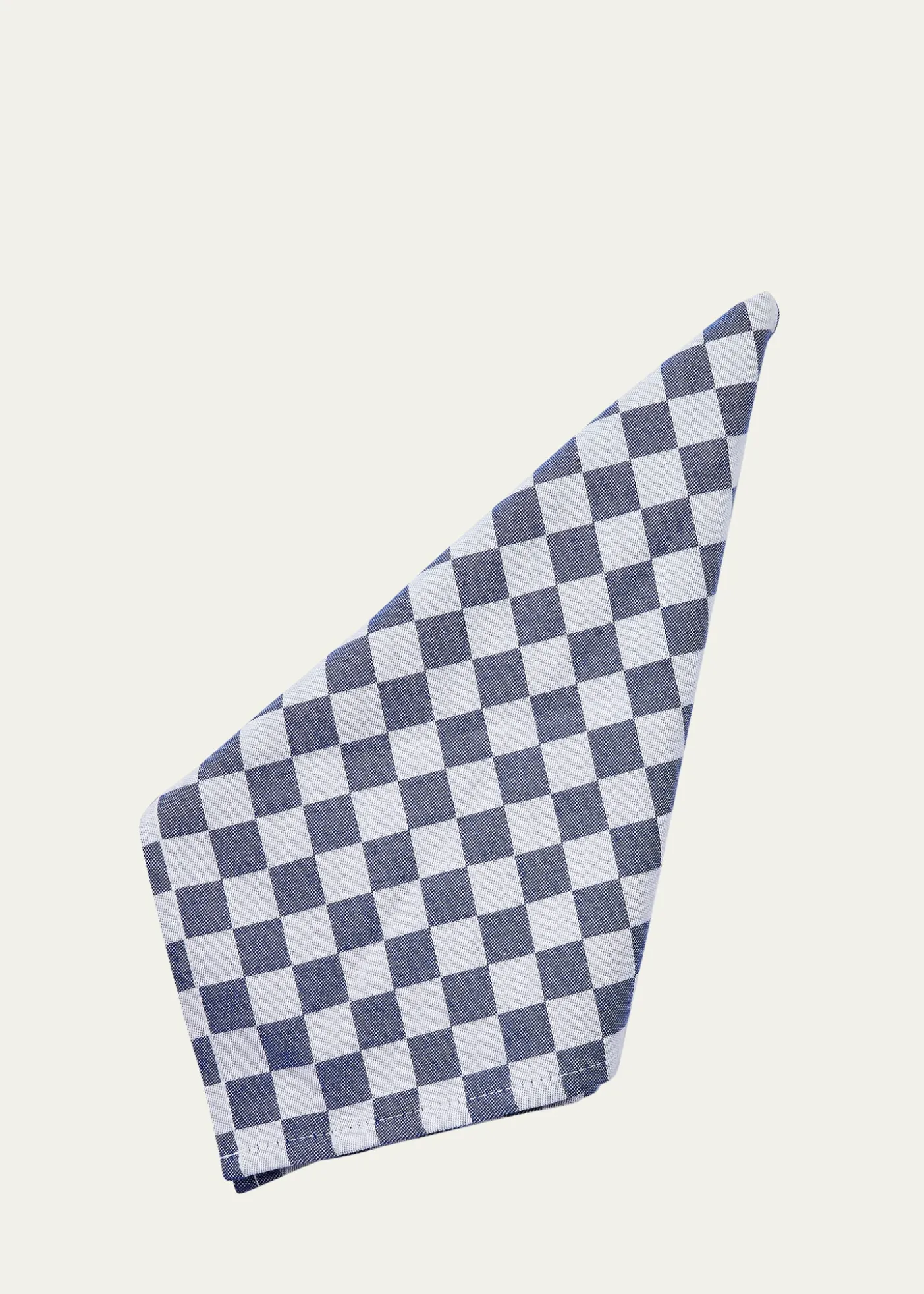 MacKenzie-ChildsNavy Check Napkins, Set of 4