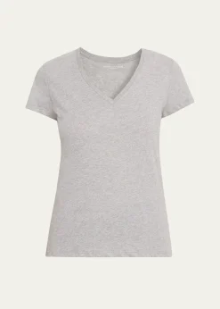 Majestic FilaturesV-Neck Deluxe Organic Cotton T-Shirt