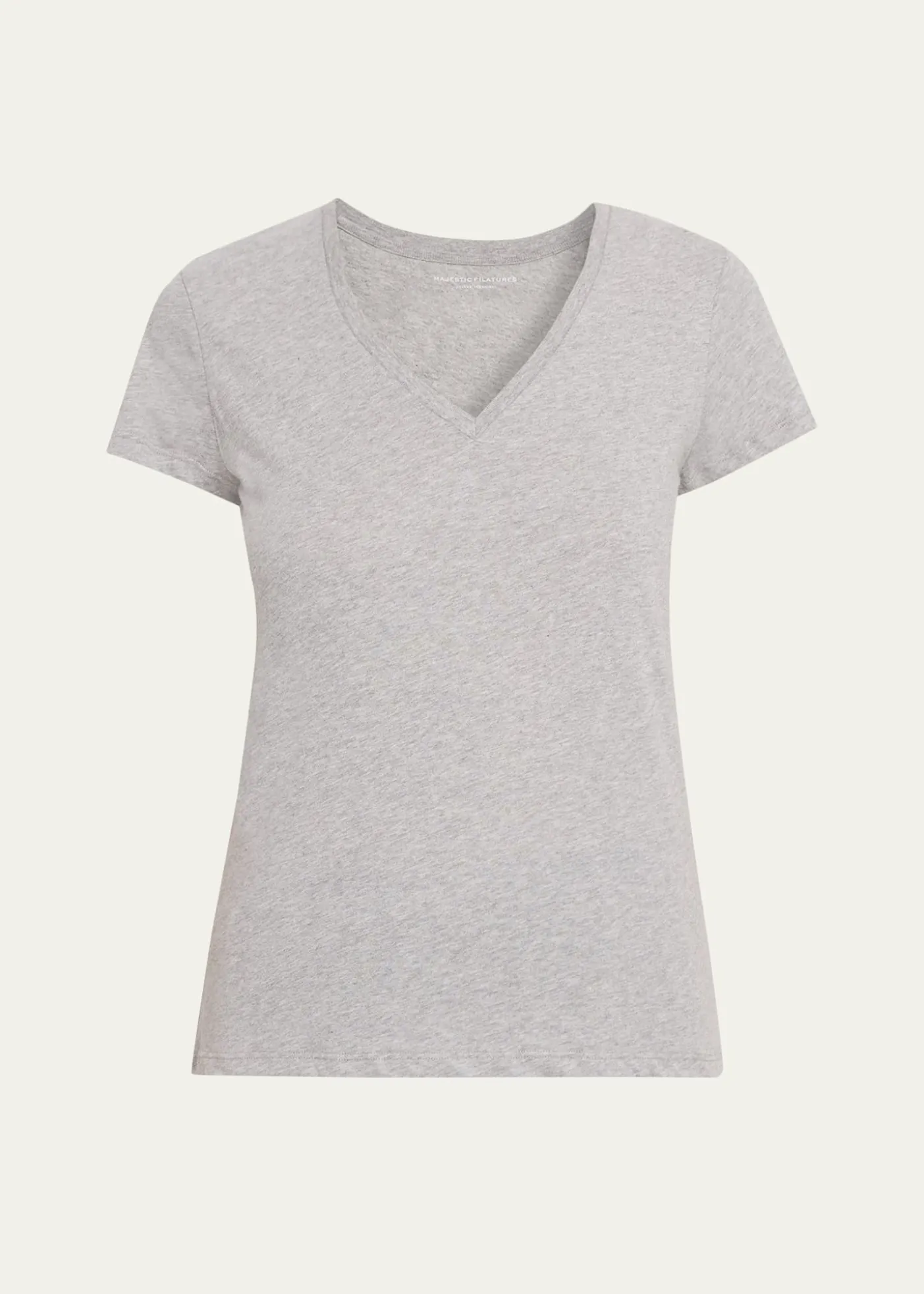 Majestic FilaturesV-Neck Deluxe Organic Cotton T-Shirt