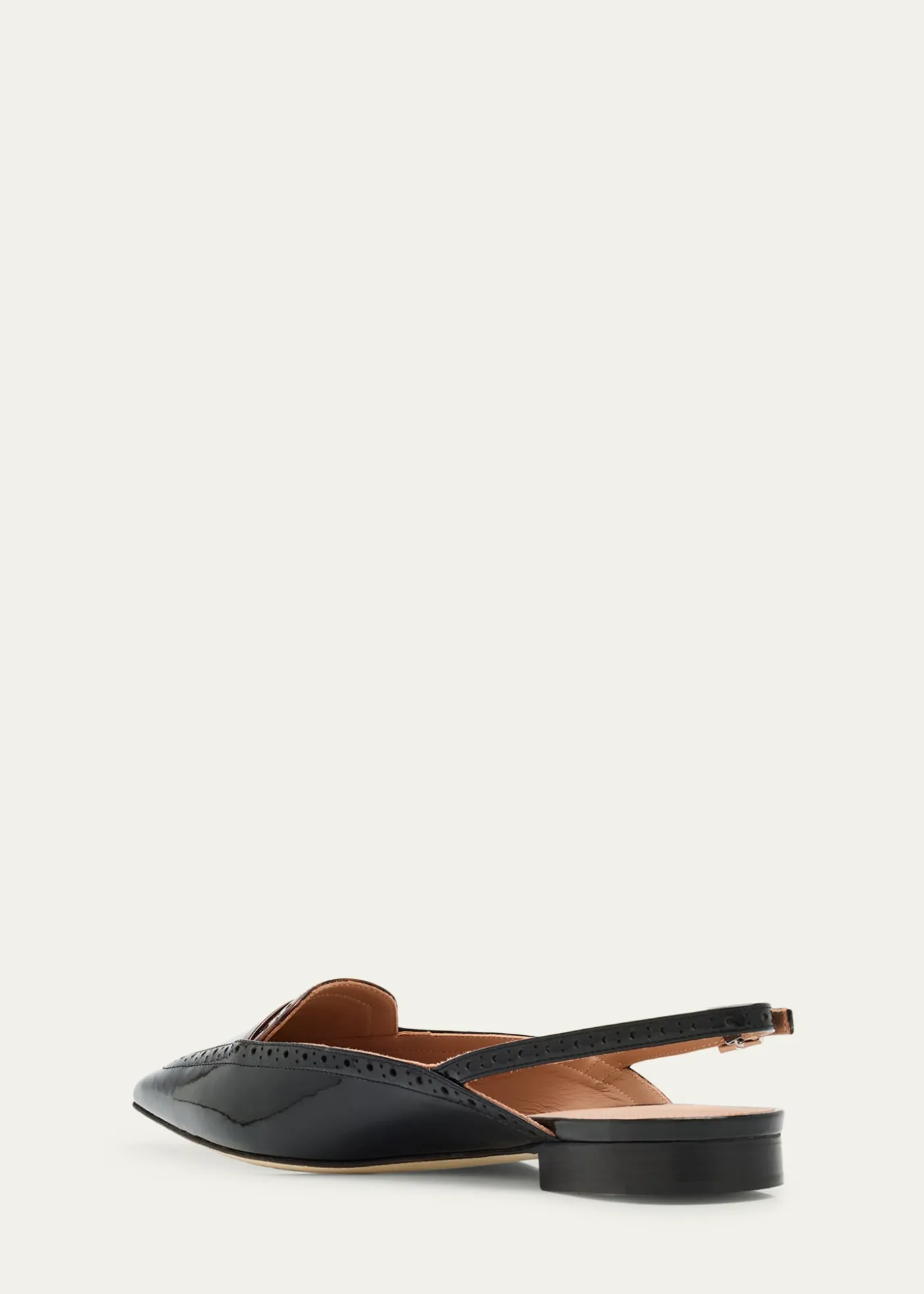 Malone SouliersLaurie Pointed-Toe Slingback Ballerina Flats