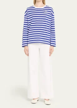 Marc JacobsDaisy Striped Long-Sleeve T-Shirt