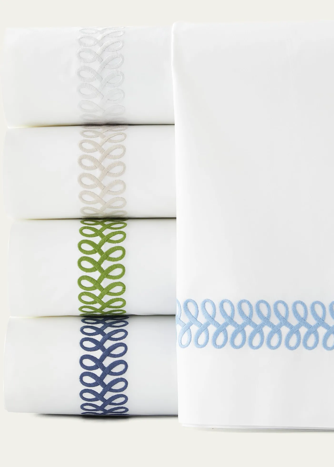 Matouk SchumacherAstor Braid Pillowcases, Pair, Standard