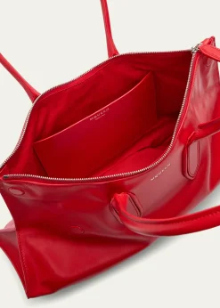 McQueenManta Sculptural Nappa Leather Shoulder Bag