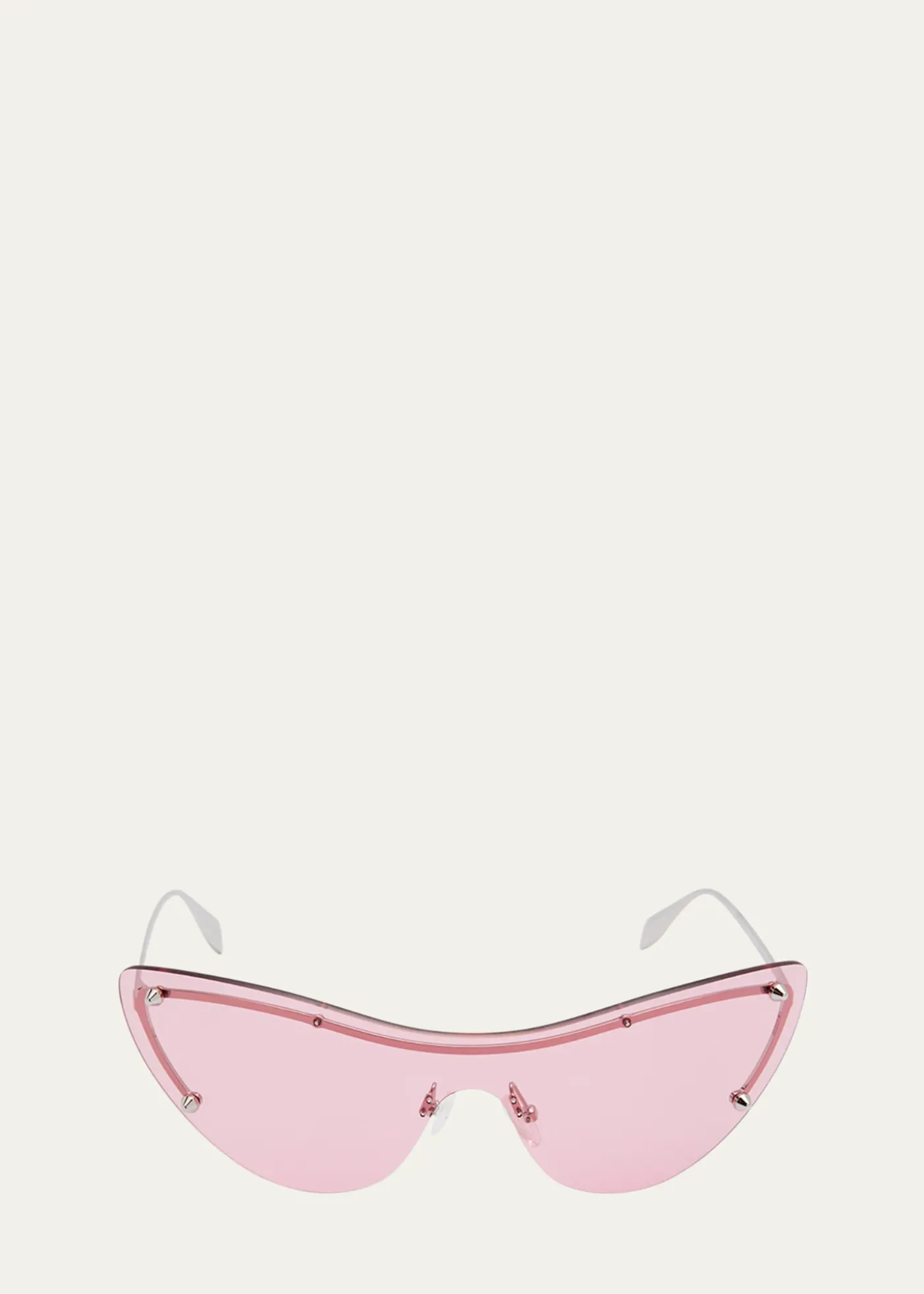McQueenMetal Cat-Eye Sunglasses