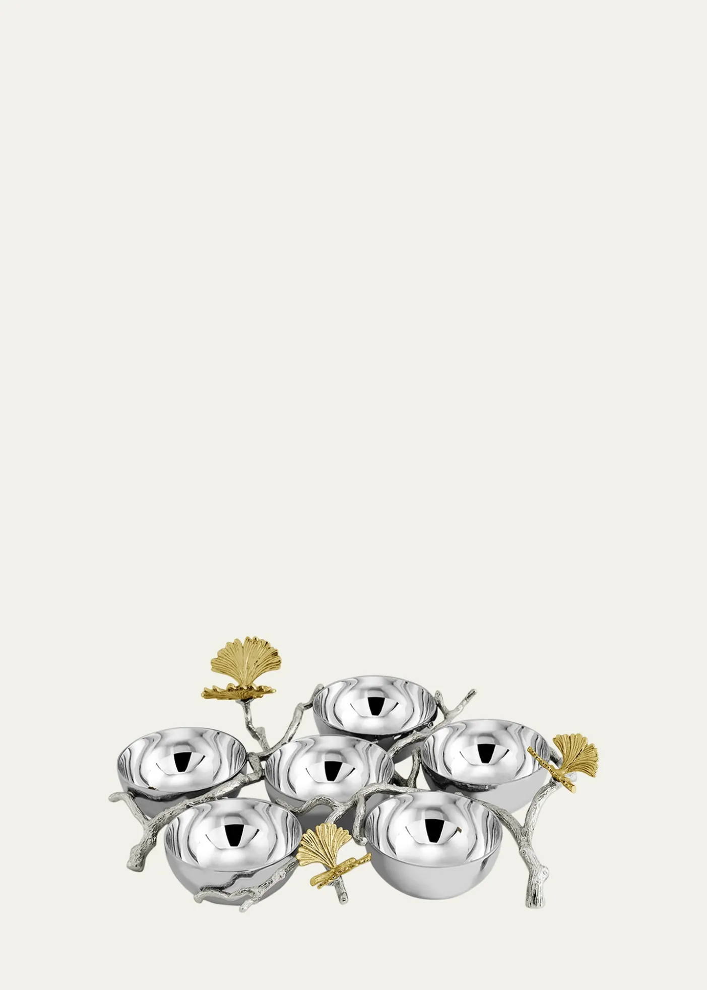 Michael AramButterfly Ginkgo Luxe Seder Plate