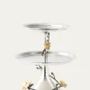 Michael AramGold Orchid Two-Tier Etagere
