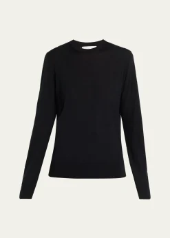 Michael Kors CollectionCrewneck Wool-Blend Sweater