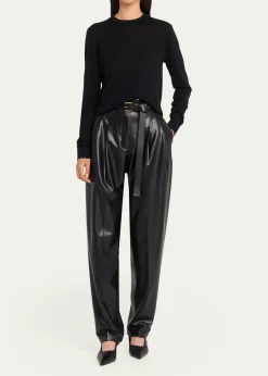 Michael Kors CollectionCrewneck Wool-Blend Sweater