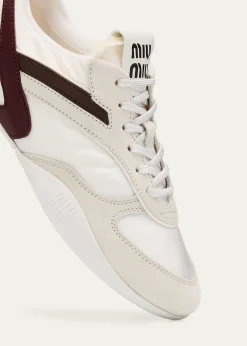Miu MiuColorblock Nylon Tech Runner Sneakers