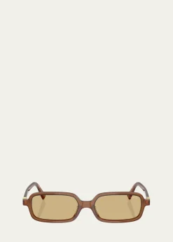 Miu Miu52MM Rectangular Sunglasses