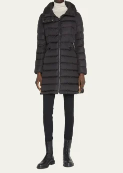 MonclerFlammette High-Neck Puffer Coat