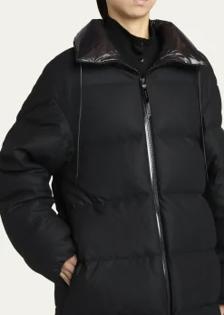 Moncler Geniusx EE72 by Edward Enninful Maarutha Long Down Jacket