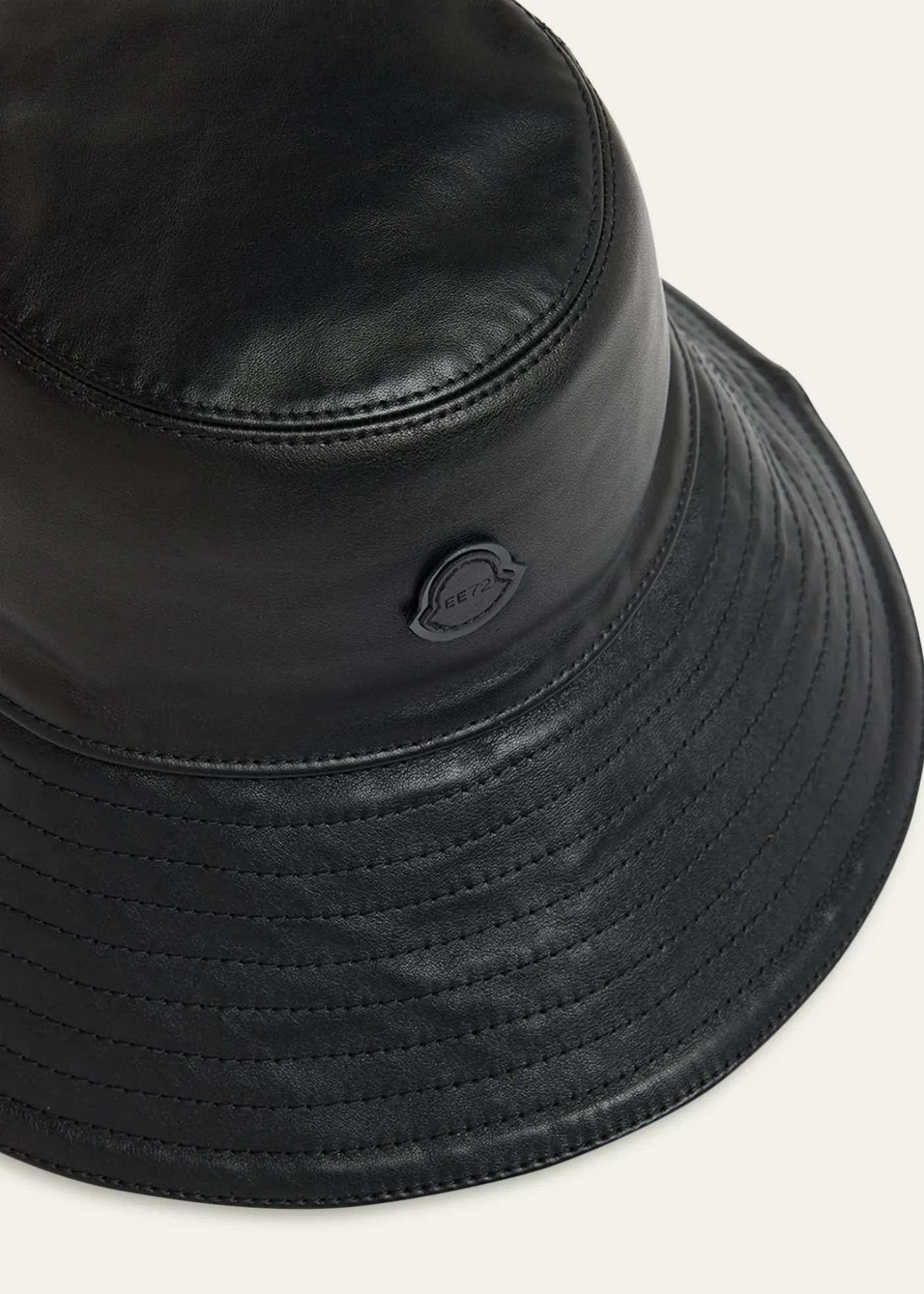 Moncler Geniusx EE72 by Edward Enninful Leather Bucket Hat