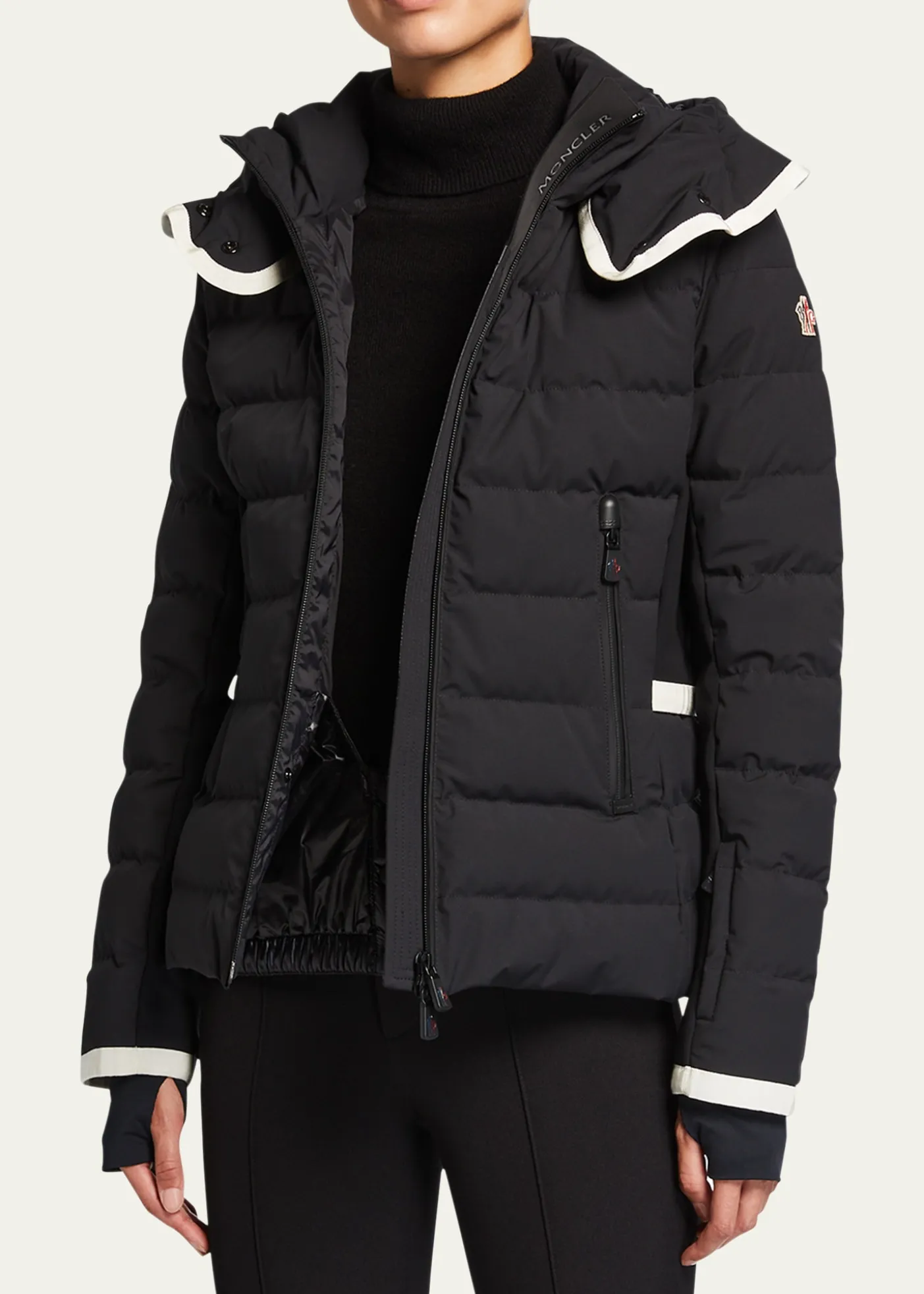 Moncler GrenobleLamoura Fitted Down Ski Jacket