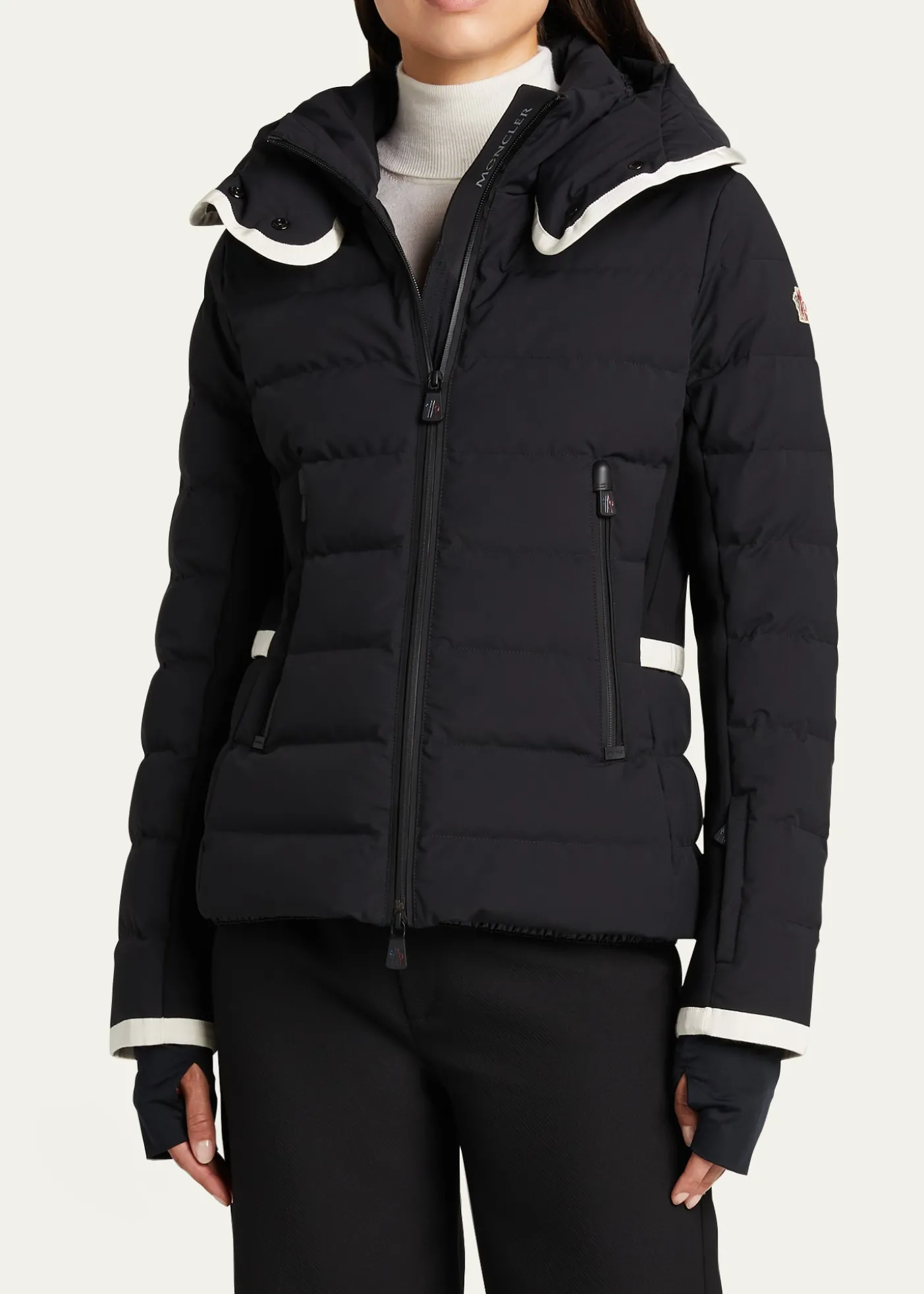 Moncler GrenobleLamoura Fitted Down Ski Jacket