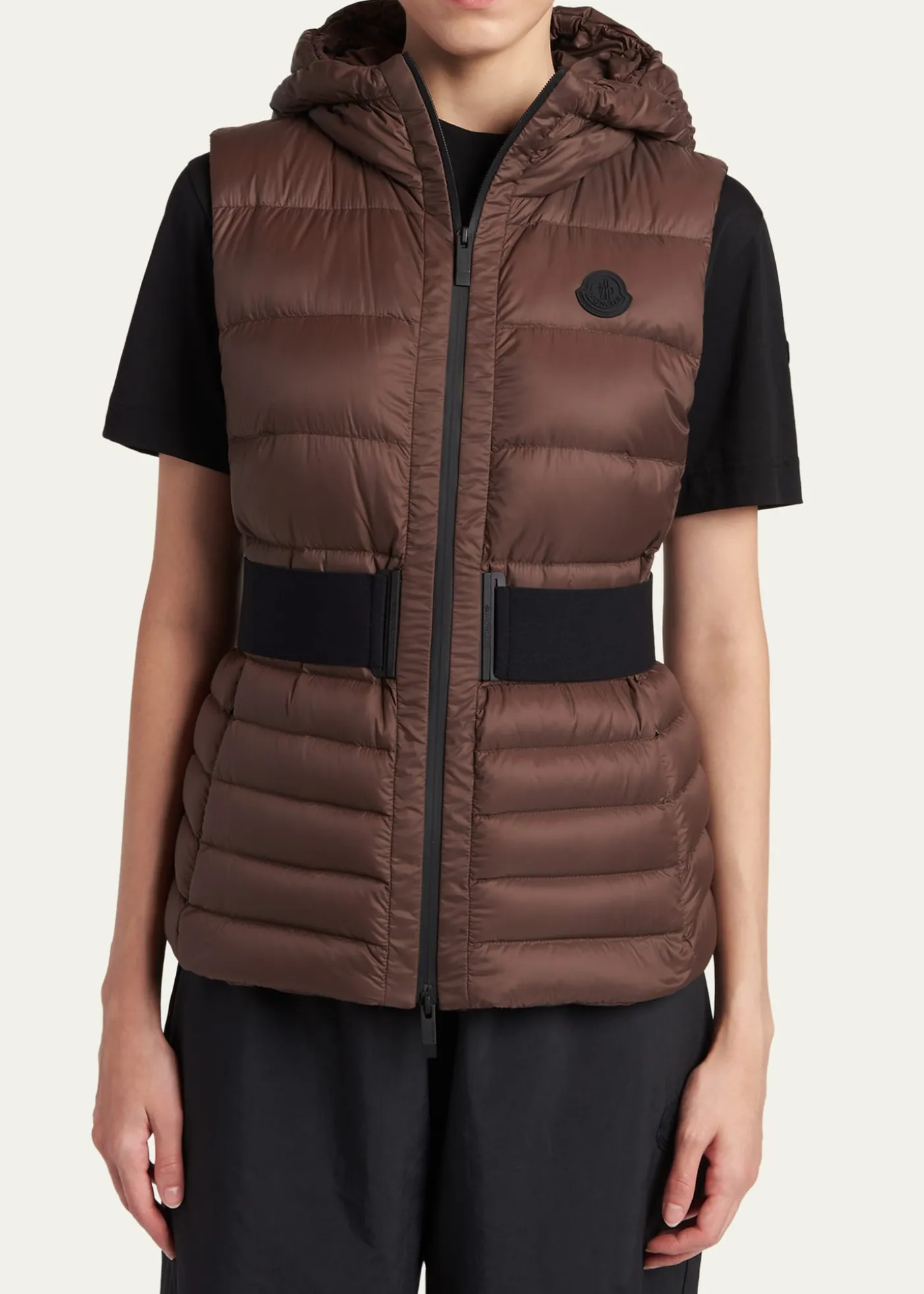 MonclerMelia Hooded Down Vest