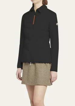 MonclerPuffer Knit Cardigan