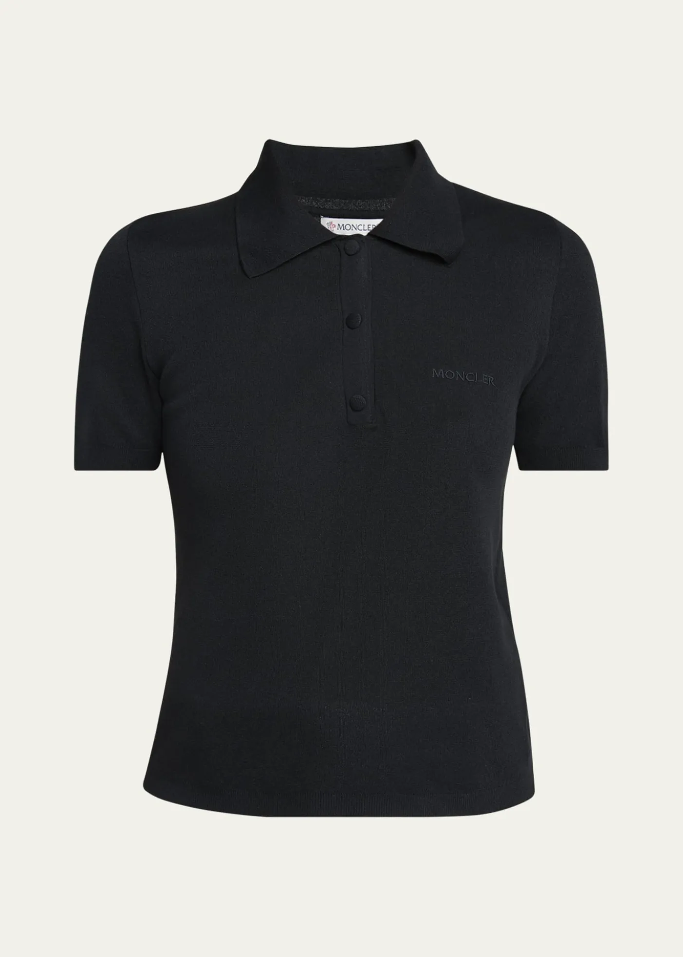 MonclerShort-Sleeve Polo Shirt