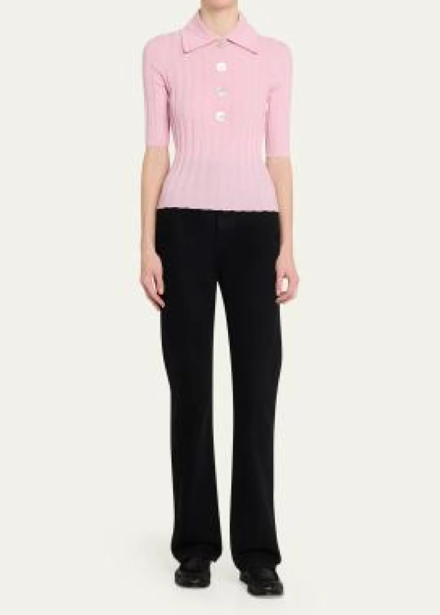 NACKIYESugarman Short Sleeve Knit Polo