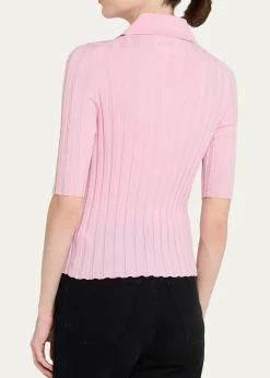 NACKIYESugarman Short Sleeve Knit Polo