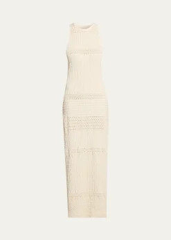 NanushkaAinhoa Textured Knit Maxi Dress
