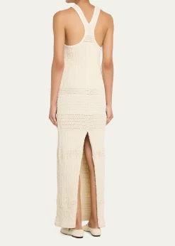 NanushkaAinhoa Textured Knit Maxi Dress