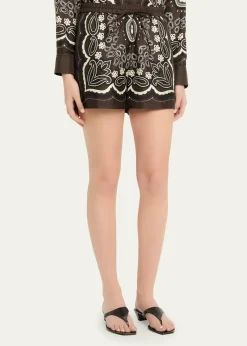 Nili LotanFrances Silk Shorts