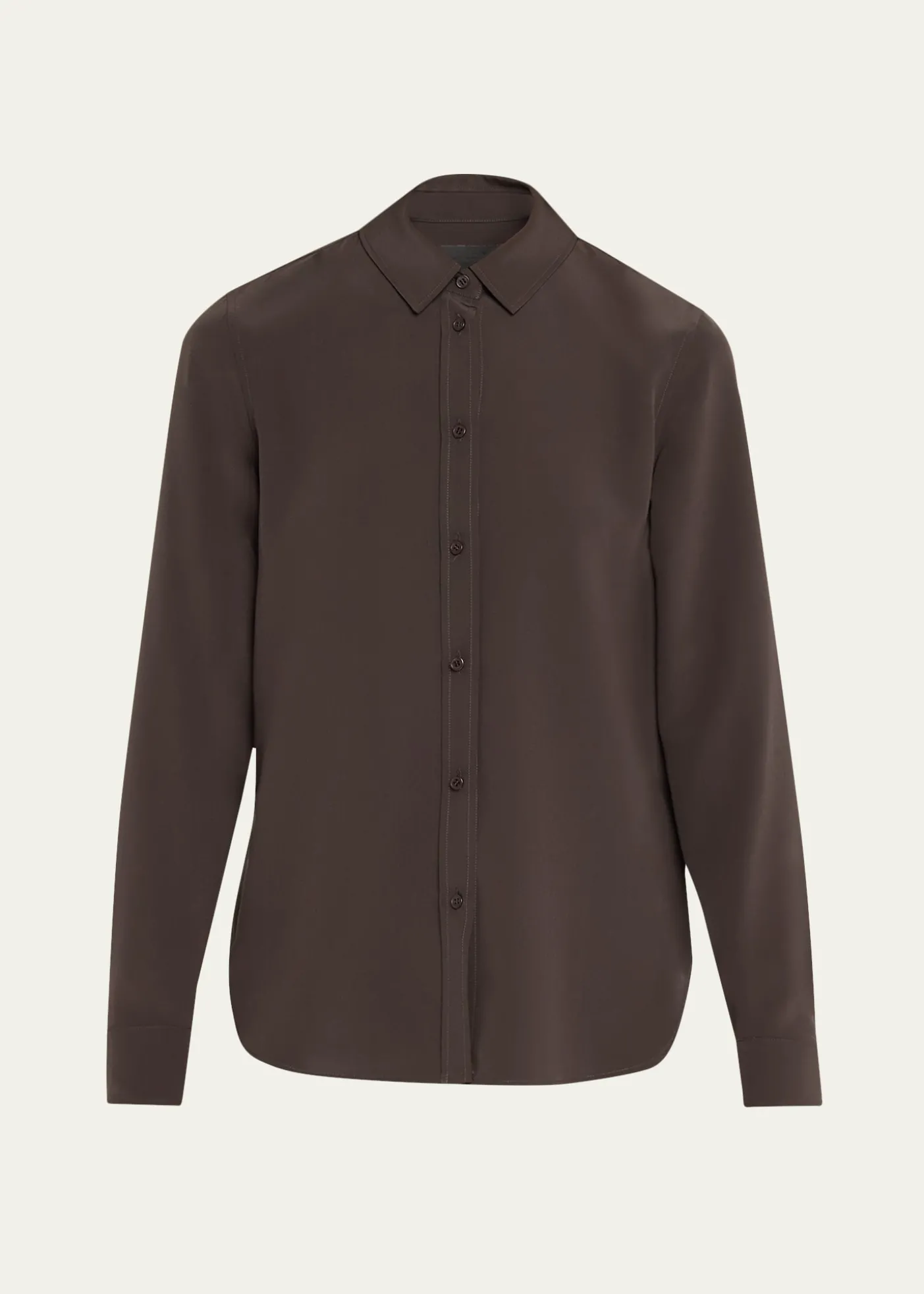Nili LotanGaia Silk Button-Front Shirt
