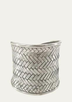 Nomi KSilvertone Cuff Napkin Rings, Set of 4