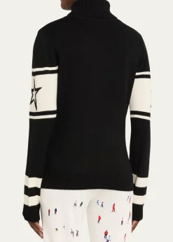Perfect MomentSchild SKI Intarsia Turtleneck Sweater